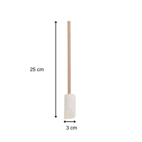 Ensemble De 2 Maryses De Pâtisserie Et De Cuisine 25 Cm Manche En Bois