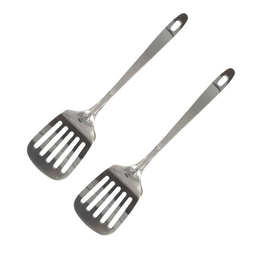 Ensemble De 2 Pelles Inox Ajourée Oxford