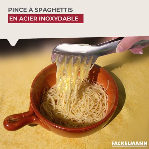 Ensemble De 2 Pinces à Spaghettis, De Cuisine En Acier Inoxydable 19 Cm