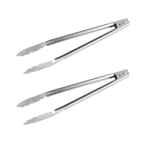 Ensemble De 2 Pinces Multifonction Inox 30 Cm