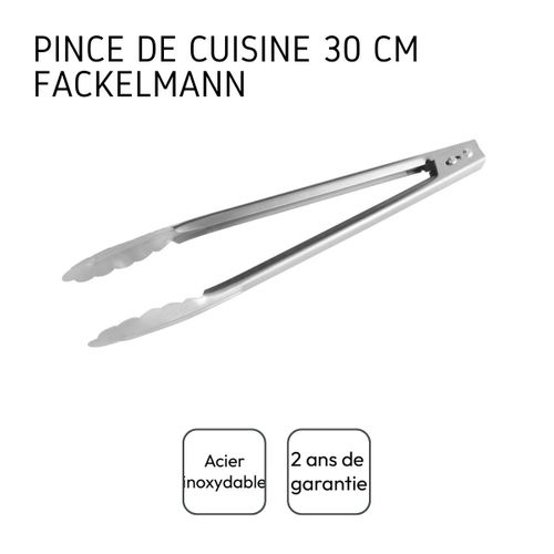 Ensemble De 2 Pinces Multifonction Inox 30 Cm