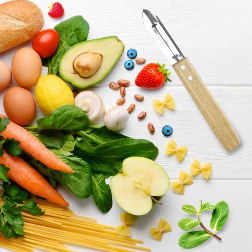 Ensemble De 4 Eplucheurs Econome Nature 16 Cm