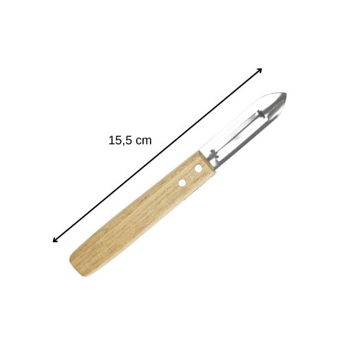 Ensemble De 4 Eplucheurs Econome Nature 16 Cm