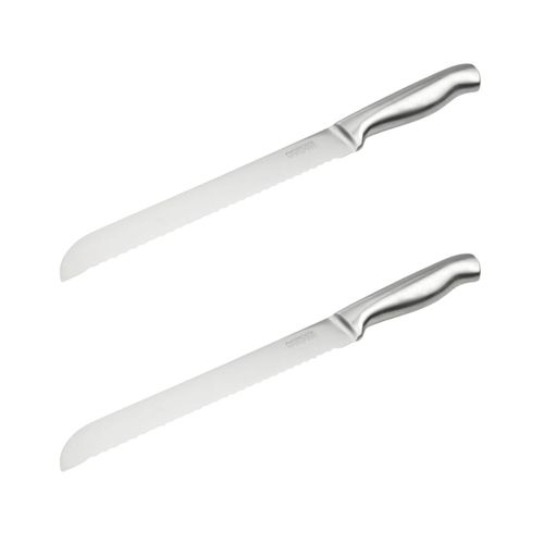 Ensemble De 2 Couteaux à Pain En Inox 33,5 Cm En Tout