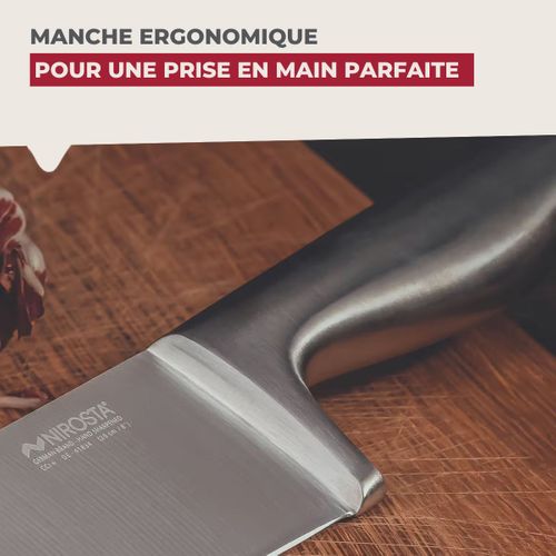 Ensemble De 2 Couteaux De Chef 33 Cm En Inox Star