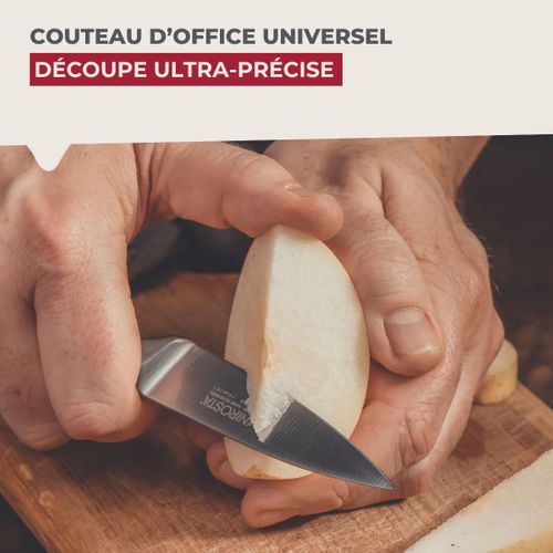 Ensemble De 4 Couteaux D'office En Inox 20 Cm En Tout Star