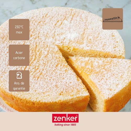 Ensemble De 2 Moules à Manqué à Charnière 25 Cm