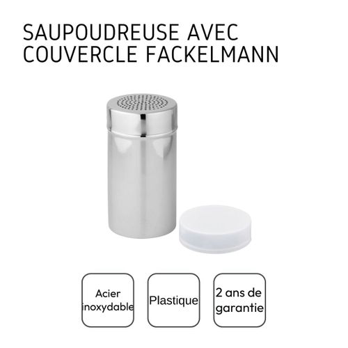 Ensemble De 2 Saupoudreuses De Cuisine Avec Couvercle 13 Cm Divers