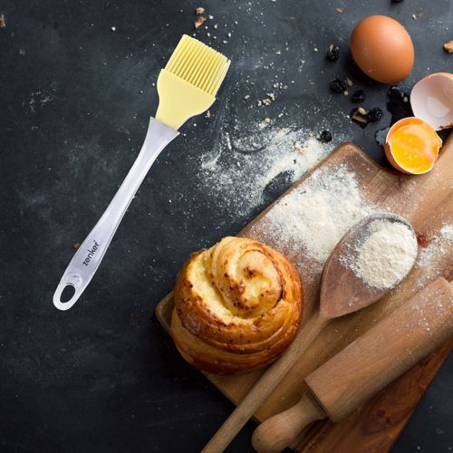 Ensemble De 2 Pinceaux De Cuisine Et De Pâtisserie 24 Cm En Poils Silicone Smart Pastry