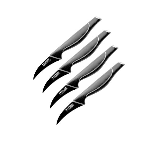 Ensemble De 4 Couteaux D'office 19 Cm Black Edition