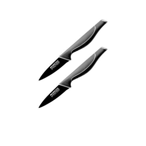 Ensemble De 2 Couteaux à Légumes 20 Cm Black Edition