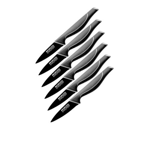 Ensemble De 6 Couteaux à Légumes 20 Cm Black Edition