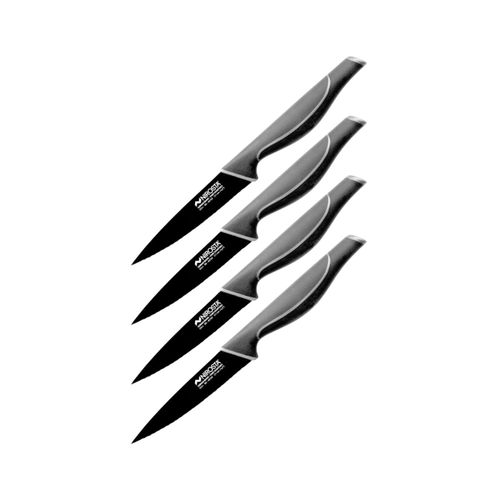 Ensemble De 4 Couteaux De Cuisine Cranté Black Edition