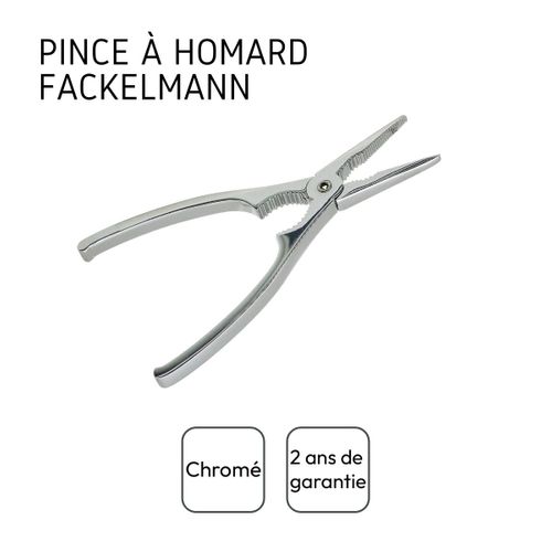 Ensemble De 2 Pinces à Crustacés Et à Homard 17 Cm
