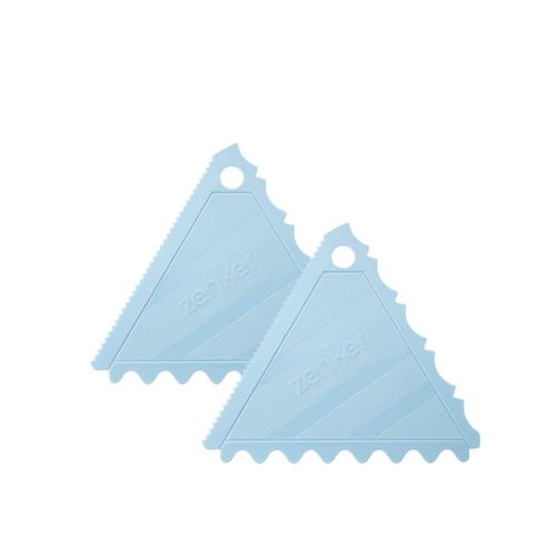 Ensemble De 2 Lisseurs Gâteau à Trois Côtés Pour Cake Design Sweet Sensation