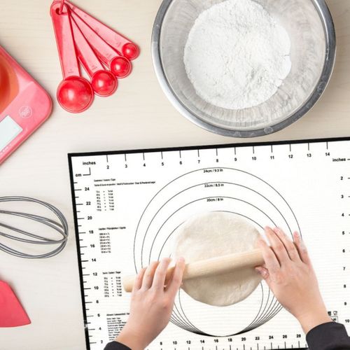 Ensemble De 2 Tapis De Cuisson En Silicone 40 X 30 Cm Smart Pastry