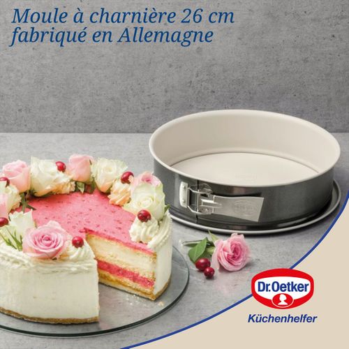 Ensemble De 2 Moules à Manqué à Charnière 26 Cm Dr. Oetker Back-trend