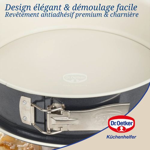 Ensemble De 2 Moules à Manqué à Charnière 26 Cm Dr. Oetker Back-trend