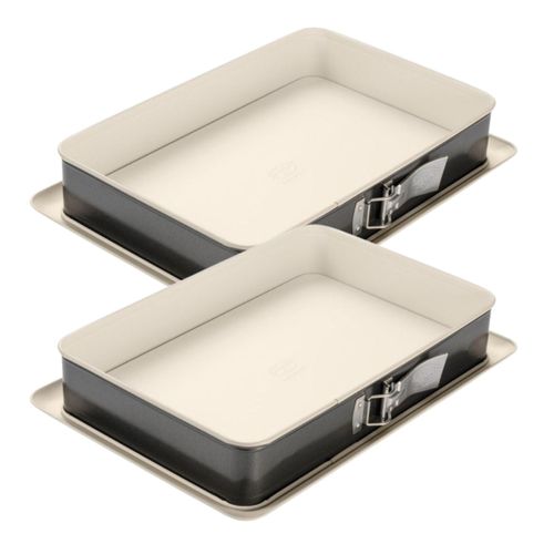 Ensemble De 2 Moules à Charnière Rectangulaire 38 X 25 Cm Dr Oetker Back-trend