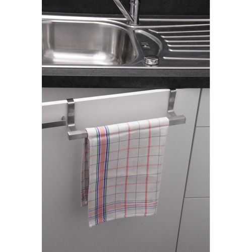 Ensemble De 2 Porte-serviettes Et Torchons Extensible Inox Fackelmann Tecno