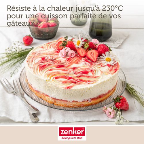 Ensemble De 2 Moules à Manqué à Charnière 24 Cm Black Metallic