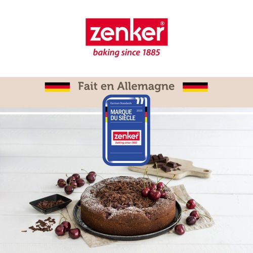 Ensemble De 2 Moules à Manqué à Charnière 26 Cm Black Metallic