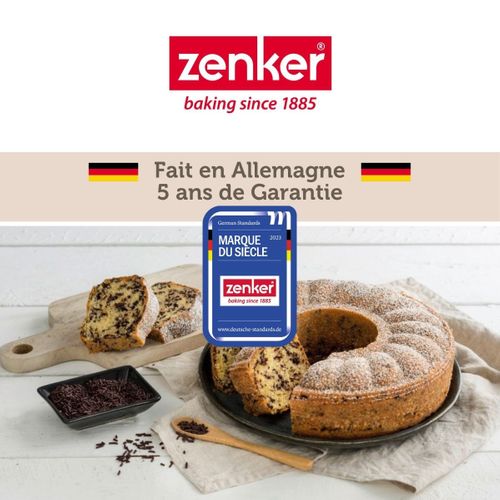 Ensemble De 2 Moules à Manqué à Charnière Avec Fond à Savarin 18 Cm