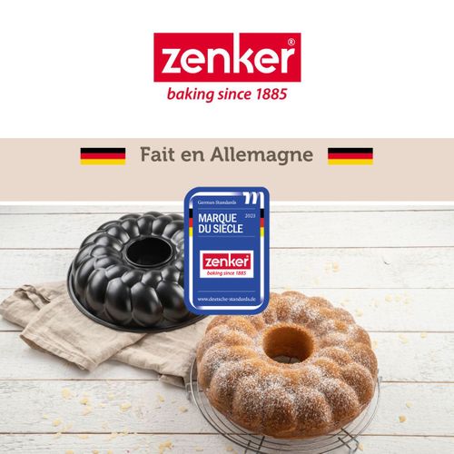 Ensemble De 2 Moules à Pain Avec Cheminée 32 Cm Black Metallic