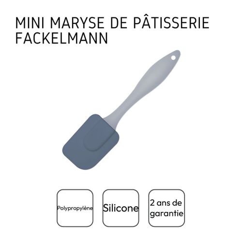 Ensemble De 2 Mini Spatules De Cuisine Et De Pâtisserie 19 X 4 Cm Elemental