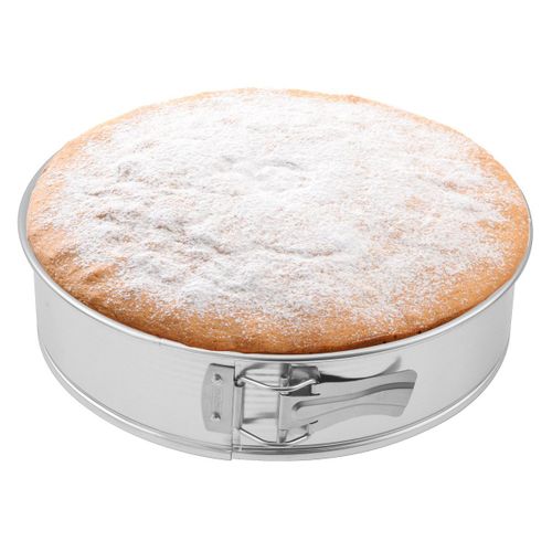 Ensemble De 2 Moules à Manqué à Charnière 28 Cm Silver