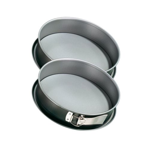 Ensemble De 2 Moules à Manqué à Charnière En Acier 28 Cm Energy