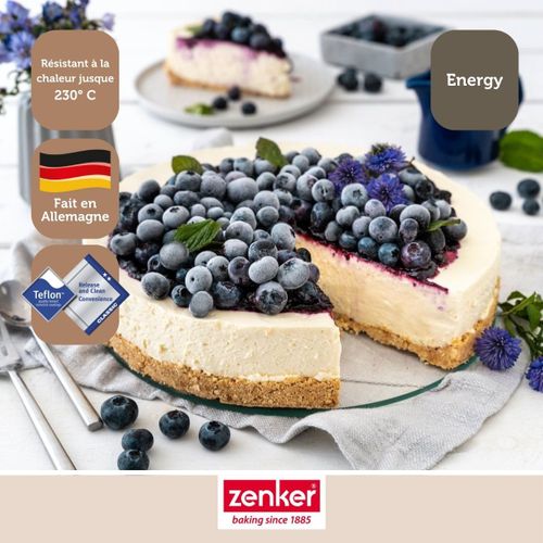 Ensemble De 2 Moules à Manqué à Charnière Fond En Verre 26 Cm Energy