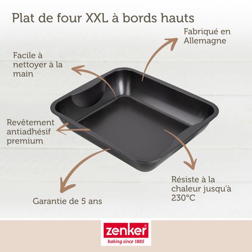 Ensemble De 2 Plats à Four XXL Rectangle 40 X 34 Cm Spécial Cooking