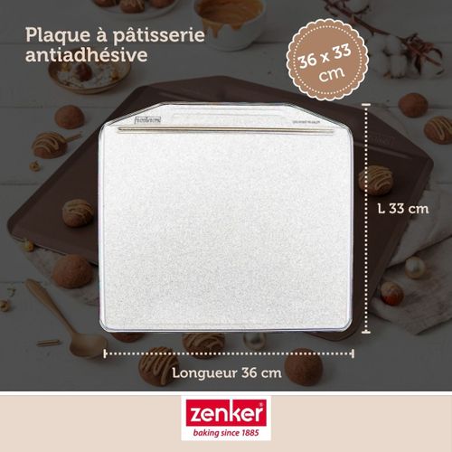 Ensemble De 2 Plaques à Pâtisserie Sans Rebords 36 X 33 Cm Mojave Gold