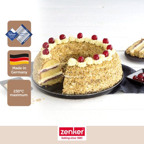 Ensemble De 2 Moules à Savarin 28 Cm Black Metallic