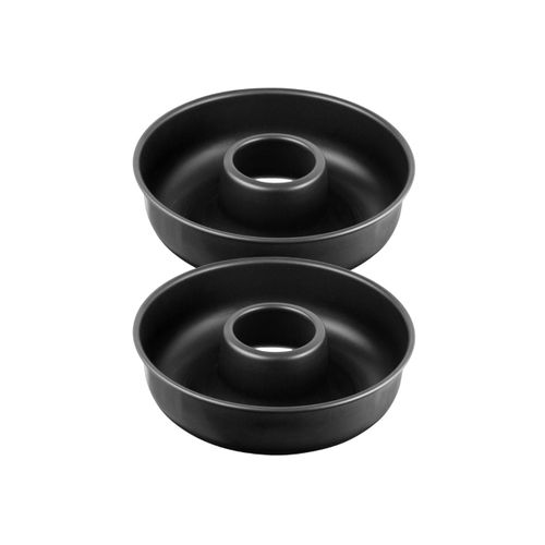 Ensemble De 2 Moules à Savarin 28 Cm Black Metallic