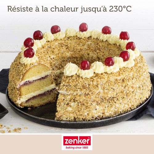 Ensemble De 2 Moules à Savarin 28 Cm Black Metallic