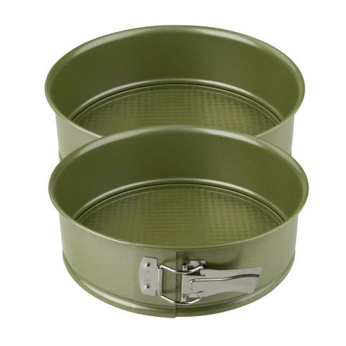 Ensemble De 2 Moules à Manqué à Charnière 24 Cm Green Vision