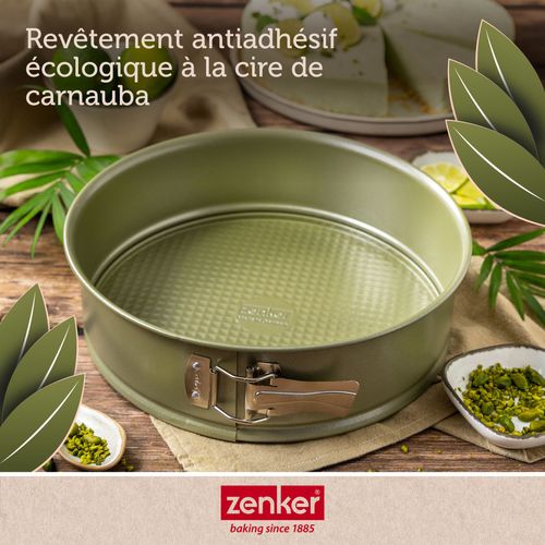 Ensemble De 2 Moules à Manqué à Charnière 24 Cm Green Vision