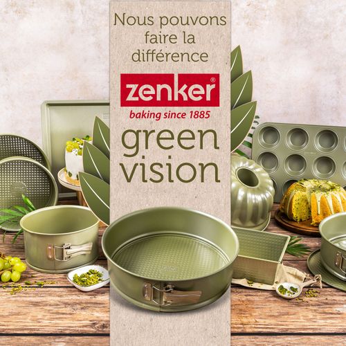 Ensemble De 2 Moules à Cake Vert 30 Cm Green Vision