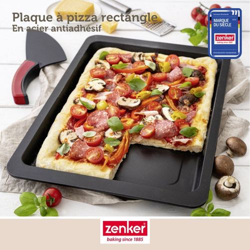 Ensemble De 2 Plaques à Pizza Rectangulaire 42 X 29 Cm Spécial Countries