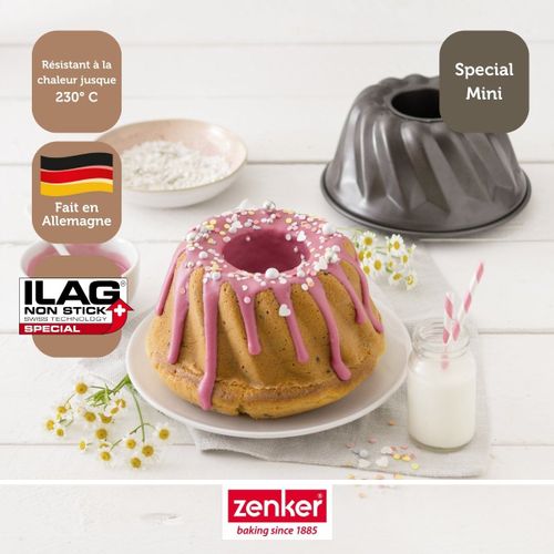 Ensemble De 2 Moules à Kouglof 18 Cm Spécial Mini