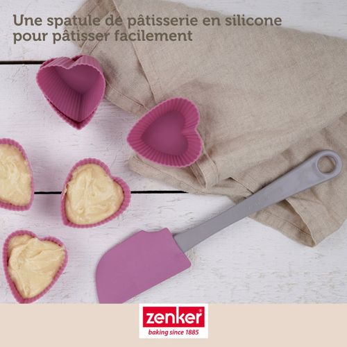 Set Pâtisserie Moule à Manqué 23 Cm Avec Couvercle, 2 Bols à Mixer Et 1 Spatule Zenker