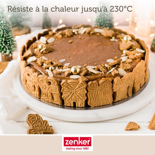 Set Pâtisserie Avec Moule à Manqué De 28 Cm, 2 Bols à Mixer, Verre Mesureur Et Spatule Zenker
