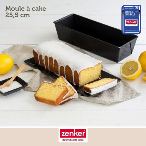 Set Pâtisserie Avec Moule à Cake 25,5 Cm, 2 Bols à Mixer, Verre Mesureur Et Spatule Zenker