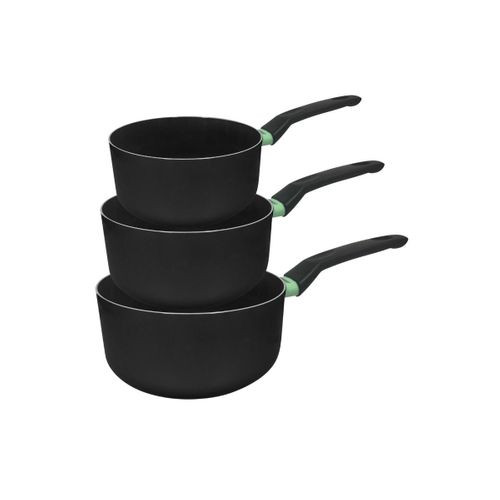 Set De 3 Casseroles Antiadhésives Céramique 16, 18 Et 20 Cm Brandao