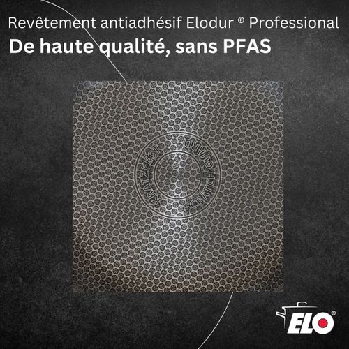 Lot De 3 Poêles 24/28/32 Cm Et 4 Faitouts 12/14/16/20 Cm Elo Relief Evolution