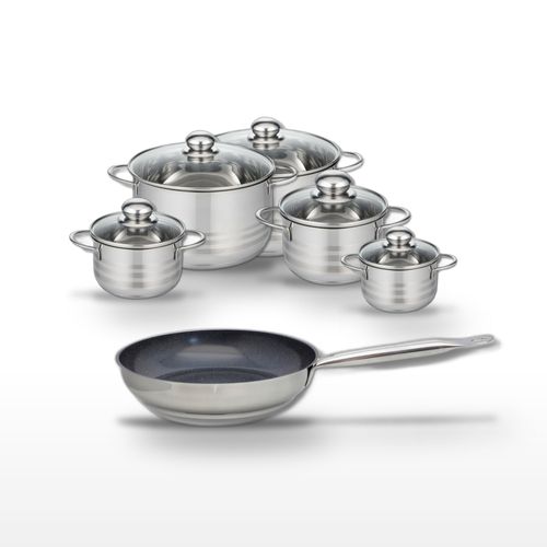 Lot Poêle 24cm et Faitouts 12/14/16/20/24cm Elo Profi Therm Platinum