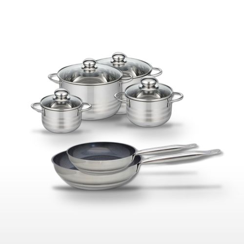 Lot Poêles 24/28cm Et Faitouts 14/16/20/24cm Elo Profi Therm Platinum