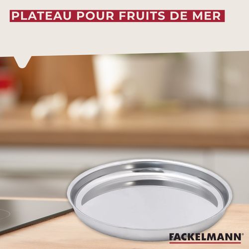 Lot De 2 Plateaux Pour Fruits De Mer 34,7 Cm Fackelmann Spécialités Culinaires